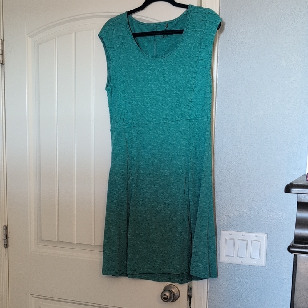 Toad&Co Turquoise Tank Dress